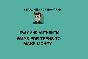ways for teens to make money