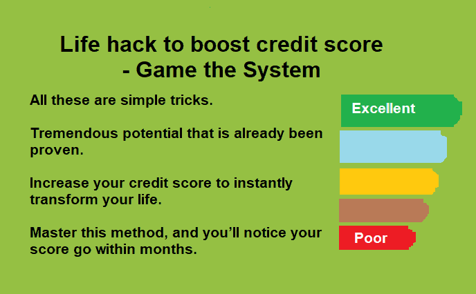 life hack to boost credit score